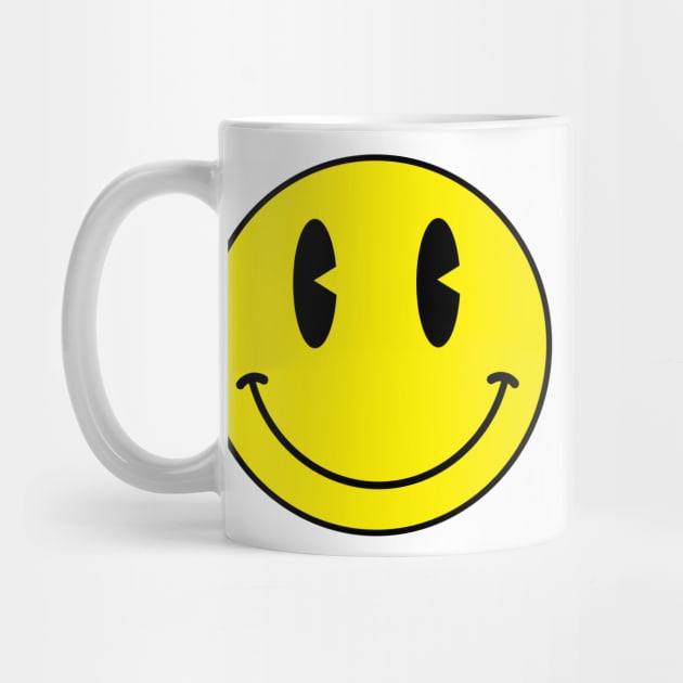 old skool 90s acid house smiley face by shannlp